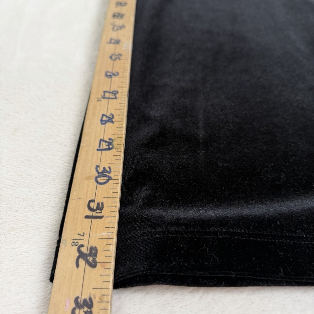 Y2K Women's Stretch Pants Lot 3 sz Small + Medium  Black Velvet & Slim Fit Dalia - Picture 4 of 14